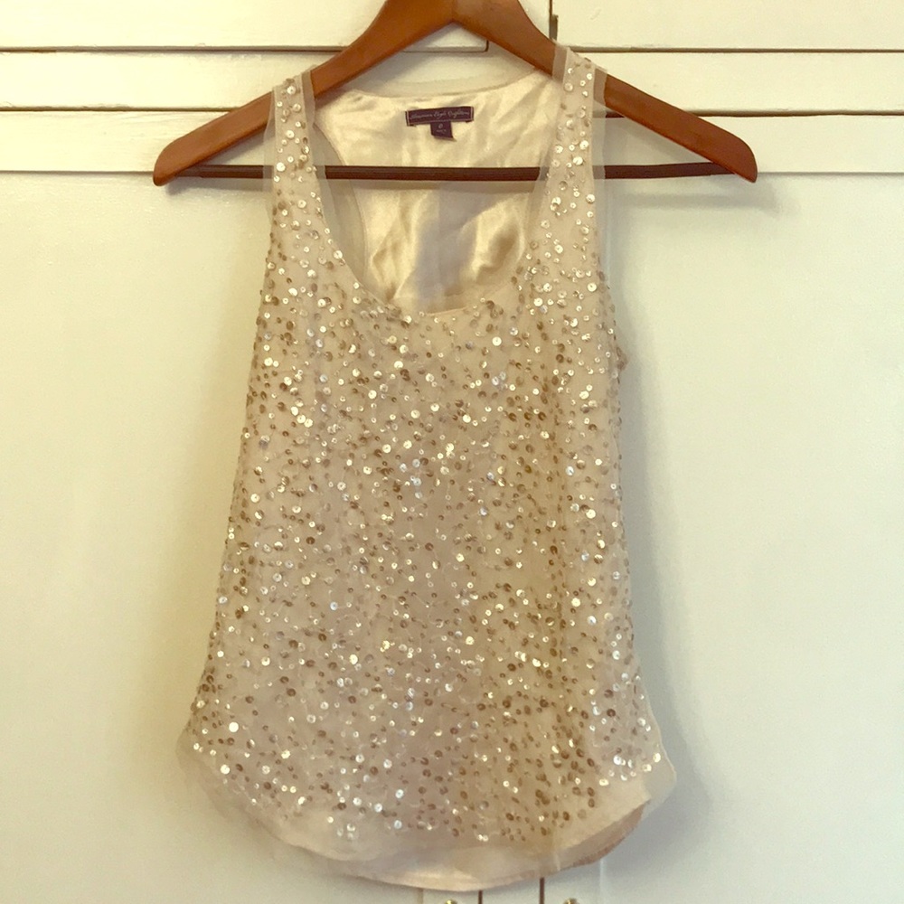 Racer-back tank top